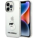 Karl Lagerfeld KLHCP14XHNCHTCT iPhone 14 Pro Max 6.7" Transparent Hard Case Iconic Choupette