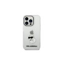 Karl Lagerfeld KLHCP14XHNCHTCT iPhone 14 Pro Max 6,7" permatomas kietas dėklas Iconic Choupette