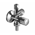 Angle valve Schell, 1/2&039&039 x 3/8&039&039 x 3/4&039&039 combined Angle valve Schell, 1/2&039&039 x 3/8&039&039 x 3/4&039&039 combined