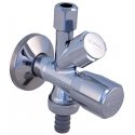 Angle valve Schell, 1/2&039&039 x 3/8&039&039 x 3/4&039&039 combined Angle valve Schell, 1/2&039&039 x 3/8&039&039 x 3/4&039&039 combined