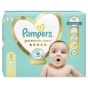 Pampers Premium Care Diapers, 1 Size (Mini), 72 Diapers, 2-5kg Pampers Premium Care Diapers, 1 Size (Mini), 72 Diapers, 2-5kg