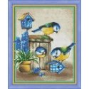 Beldizart Deimantinio dažymo rinkinys Friendly Birds 24х30 cm AZ-1475 Beldizart Deimantinio dažymo rinkinys Friendly Birds 24х30 cm AZ-1475