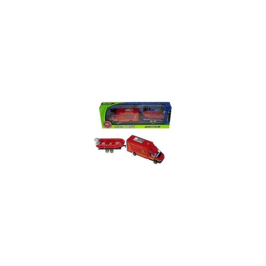 Hipo Auto Van - Fire Station with Sound (HKG078) – 2