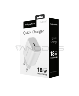 KRUGERMATZ Kruger & Matz wall charger with Power Delivery function