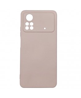 Evelatus Xiaomi Poco X4 Pro 5G Nano Silicone Case Soft Touch TPU Beige