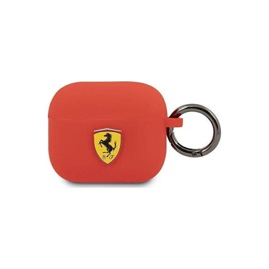 Ferrari protective case FEA3SILRE for AirPods 3 red