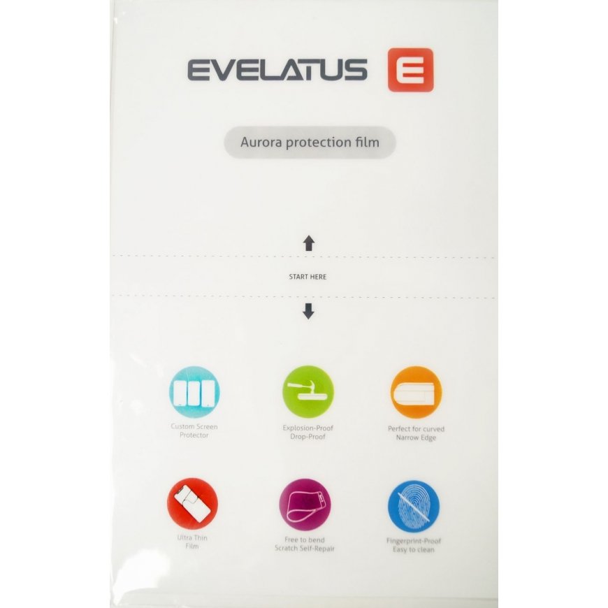 Evelatus Universal Universal Aurora Colorful Protection Film for Screen Cutter