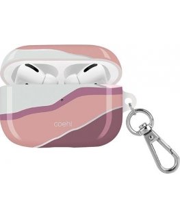 Uniq protective Case Coehl Ciel for AirPods Pro white pink
