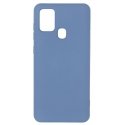Evelatus Samsung Galaxy A21s Nano Silicone Case Soft Touch TPU Blue