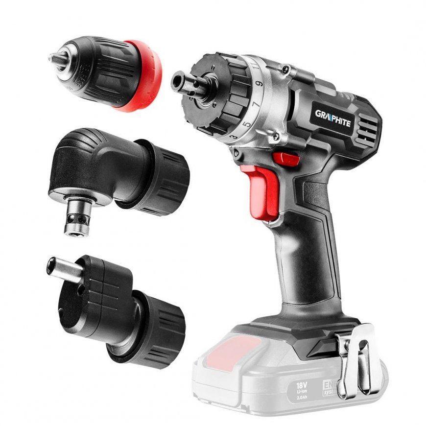 GRAPHITE Cordless drill Power + 18V