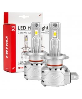 Car lamps led x2 series amio h7