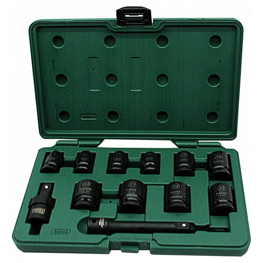 SATA Impact socket set 1/2" (12