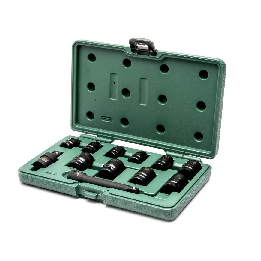 SATA Smūginių lizdų rinkinys 1/2" (12 vnt.) – 3