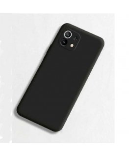 Evelatus Xiaomi Mi 11 Lite/11 Lite 5G/11 Lite 5G NE Nano Silicone Case Soft Touch TPU Black
