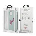 Guess GUHCP12LLSVSBF iPhone 12 Pro Max 6.7" blue fuchsia / blue fuschia hard silicone vintage case