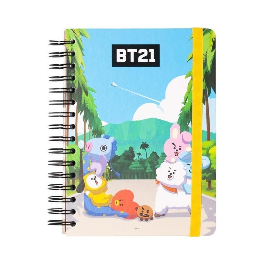 Line Friends Line Friends Line Friends Line Friends - Bloknotas / Notes A5