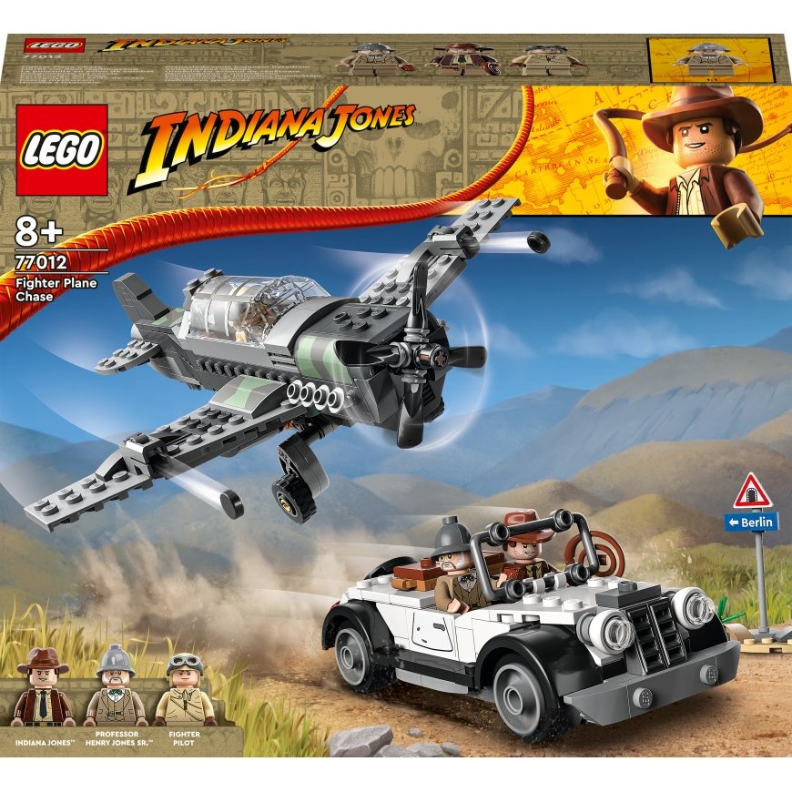 LEGO Indiana Jones 77012 - Hävittäjälentokoneen hyökkäys