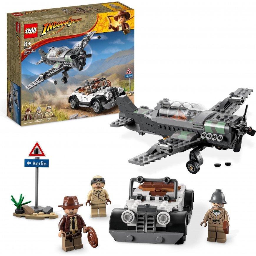 LEGO Indiana Jones 77012 - Fighter jet attack – 2