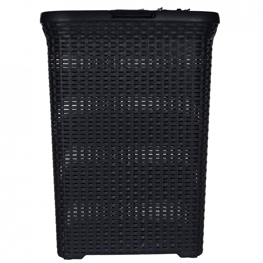 Laundry basket Curver Natural Style 40L anthracite (46796) – 4