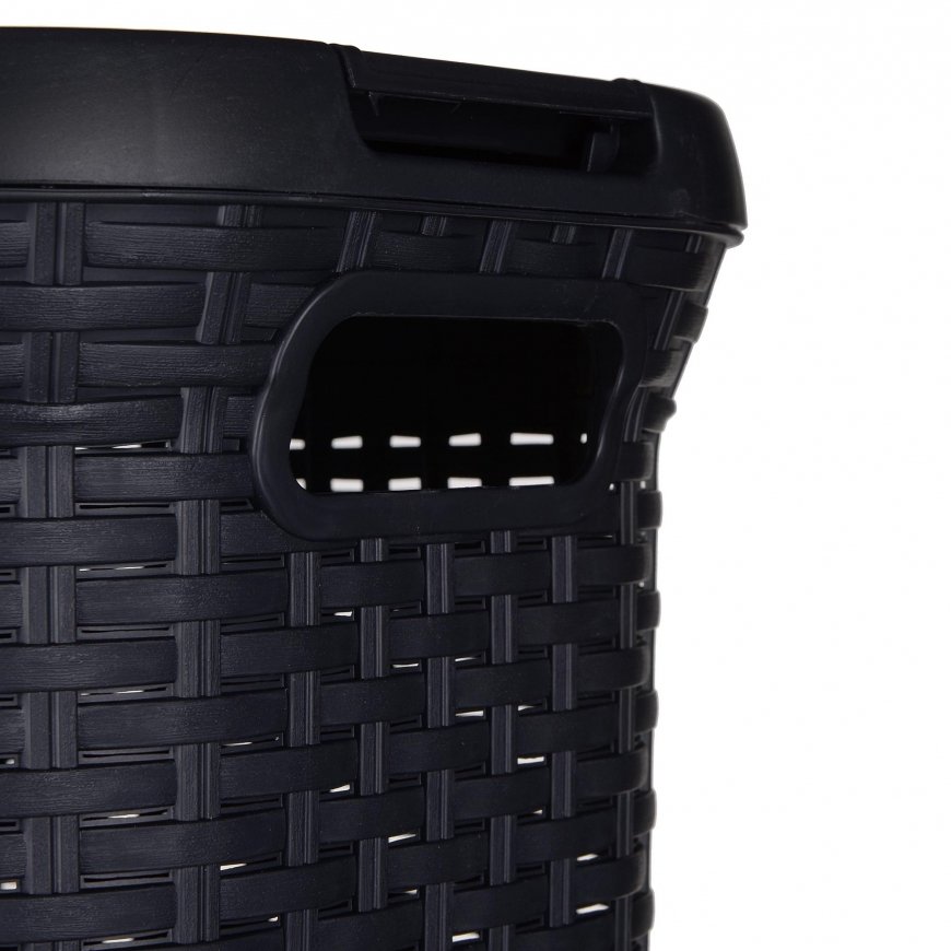 Laundry basket Curver Natural Style 40L anthracite (46796) – 5