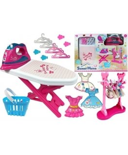 Lean Cars Pink ironing set with accessories