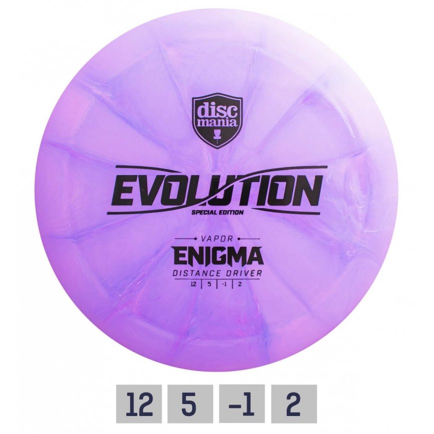 Pink Diskgolfo diskas Distance Driver NEO ENIGMA Evolution Rožinė
