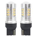 Amio Canbus 3030 24smd t20 7440 wy21w LED bulbs orange 12v / 24v