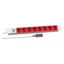 EFB Elektronik 691698K удлинитель 2 m 8 розетка(и) Красный, Белый EFB Elektronik 691698K удлинитель 2 m 8 розетка(и) Красный, Белый