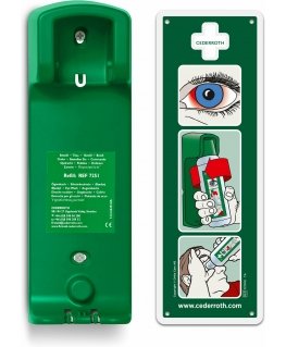 Cederroth wall holder, for an eyewash bottle