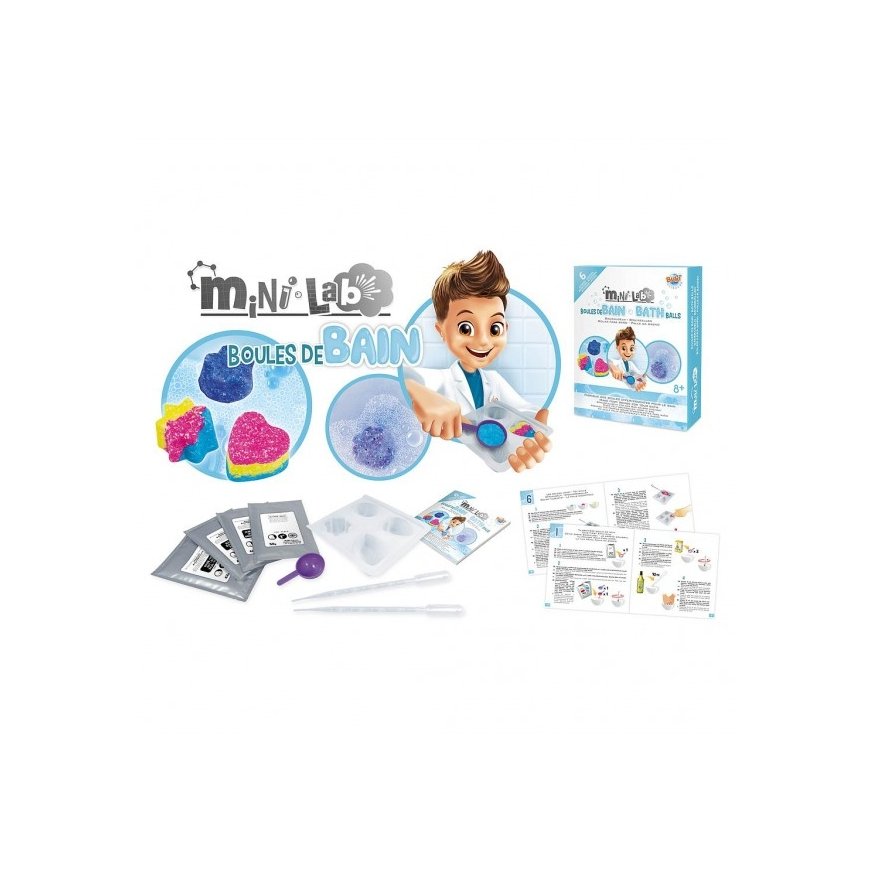 Experiment set, Buki Mini Lab bath balls – 2