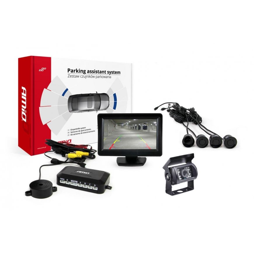 Amio Parking sensor kit tft01 4