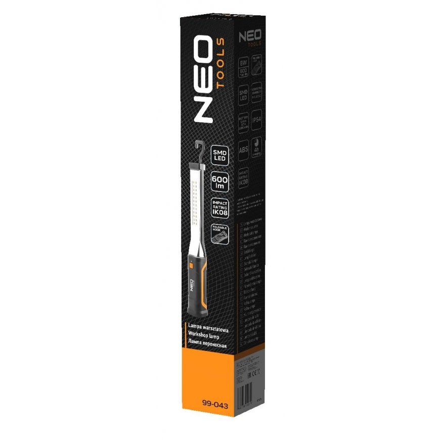 Neo NEO Rechargeable workshop lamp 600 lm SMD – 4