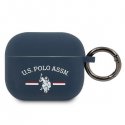 Us Polo Assn Us Polo Assn Protective Case For AirPods 3 Navy Blue Us Polo Assn Us Polo Assn Protective Case For AirPods 3 Navy Blue