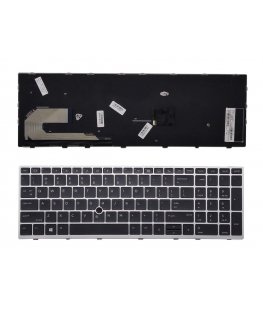 Klaviatūra HP: Elitebook 850 G5 755 G5 ZBook 15u G5 su pašvietimu