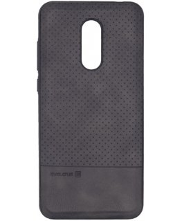 Evelatus Xiaomi Redmi 5 Plus TPU case 1 with metal plate (possible to use with magnet car holder) Black