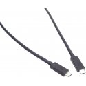 USB PremiumCord USB-C - USB-C 0.8 m juodasis (ku4cx08bk) USB PremiumCord USB-C - USB-C 0.8 m juodasis (ku4cx08bk)
