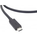 USB PremiumCord USB-C - USB-C 0.8 m black (ku4cx08bk)