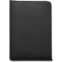 Woolnut Leather Folio protective case 16" MacBook Pro, black