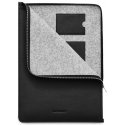 Woolnut Leather Folio protective case 16" MacBook Pro, black