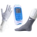 TensCare perfect TENS elektrooniline lihasestimulaator Kleeppadjad Sinine, Valge TensCare perfect TENS elektrooniline lihasestimulaator Kleeppadjad Sinine, Valge