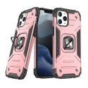 Wozinsky Apple iPhone 13 Pro Max Ring Armor Case Kickstand Tough Rugged Pink Wozinsky Apple iPhone 13 Pro Max Ring Armor Case Kickstand Tough Rugged Pink