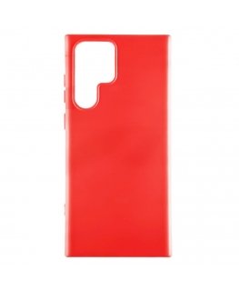 Evelatus Samsung Galaxy S22 Ultra Premium Soft Touch Silicone Case Chinese red
