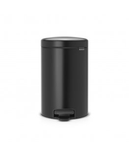 Brabantia 113741 prügikast 12 l Ümmargune Must
