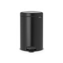 Brabantia 113741 atkritumu tvertne 12 L Apaļš Melns Brabantia 113741 atkritumu tvertne 12 L Apaļš Melns