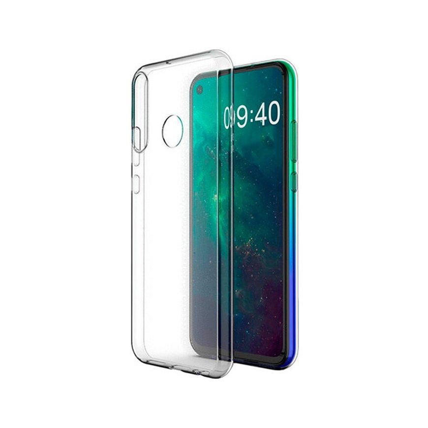 Evelatus Huawei P40 Lite E Clear Silicone Case 1.5mm TPU Transparent