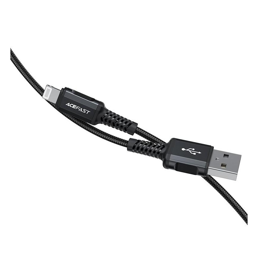 USB cable Acefast C4-02 MFi USB-A to Lightning 1.8m black – 4