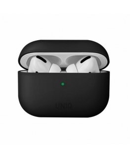 Uniq Lino Silicone Protective Case for AirPods Pro Black