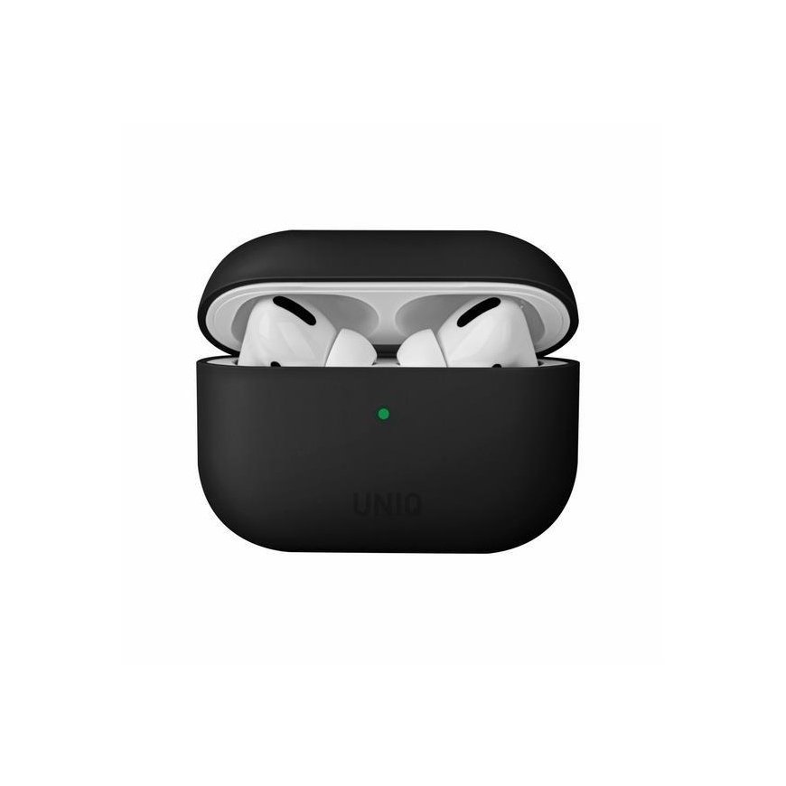 Uniq Lino Silicone Protective Case for AirPods Pro Black