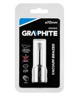 GRAPHITE 10mm x M14 Diamond Hole Saw