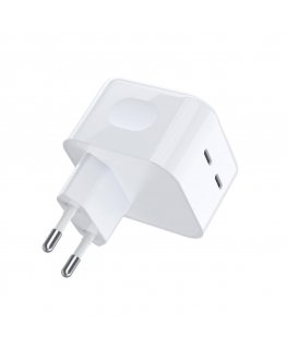 Charger CHOETECH 2x USB Type-C, 35W, PD3.0, Qc3.0